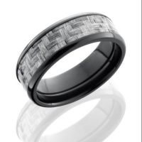 mens-wedding-band-Simsbury-CT-Bill-Selig-Jewelers-LASH-carbonfiber-ZC8B15-SILVERCF-Polish