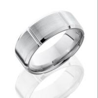 mens-wedding-band-Simsbury-CT-Bill-Selig-Jewelers-LASH-cobalt-chrome-CC8B6SEG-Satin-Polish