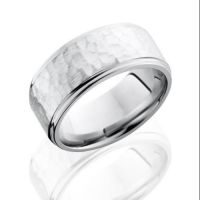 mens-wedding-band-Simsbury-CT-Bill-Selig-Jewelers-LASH-cobalt-chrome-CC9FGE16-SS-Hammer-Polish