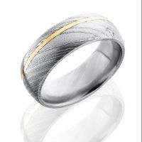 mens-wedding-band-Simsbury-CT-Bill-Selig-Jewelers-LASH-damascus-D8D11OC-14KY-Polish