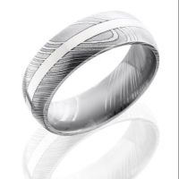 mens-wedding-band-Simsbury-CT-Bill-Selig-Jewelers-LASH-damascus-D8D12-14KW-Polish
