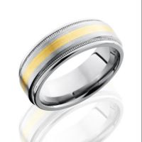 mens-wedding-band-Simsbury-CT-Bill-Selig-Jewelers-LASH-titanium-8REF12-14KY2UMIL-Satin-Polish
