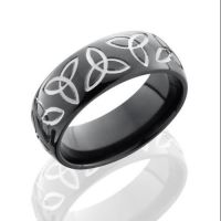 mens-wedding-band-Simsbury-CT-Bill-Selig-Jewelers-LASH-zirconium-Z8D-TRINITY-Silver-Black-Polish