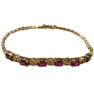 Ruby Diamond bracelet 1261