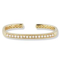 gemstone-bracelet-cirque-Jane-Taylor-cuff-bracelet-yellow-gold-freshwater-pearls