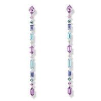 gemstone-earrings-cirque-Jane-Taylor-amethyst-aquamarine-garnet-iolite-pink-sapphire-diamond-earrings-white-gold