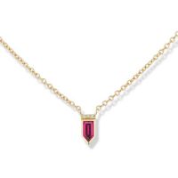gemstone-necklace-cirque-Jane-Taylor-petite-arrow-necklace-rhodolite-garnet-diamonds-rose-gold