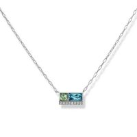gemstone-necklace-cirque-Jane-Taylor-petite-two-stone-necklace-London-blue-topaz-green-tourmaline