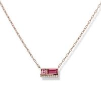 gemstone-necklace-cirque-Jane-Taylor-petite-two-stone-necklace-rhodolite-garnet-pink-tourmaline-diamonds-rose-gold