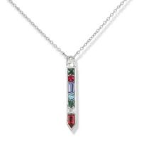 gemstone-necklace-cirque-Jane-Taylor-vertical-arrow-necklace-multi-gemstone-cool-colors-white-gold