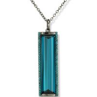 gemstone-necklace-rosebud-Jane-Taylor-N910BV-necklace-with-London-blue-topaz-baguette-blue-diamond