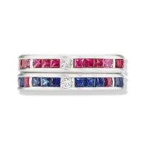 gemstone-ring-cirque-Jane-Taylor-R935-ruby-and-pink-and-blue-sapphire-and-diamond-squares-eternity-bands