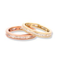 gemstone-ring-cirque-Jane-Taylor-R96G-eternity-band-diamond-baguettes-rose-yellow-gold