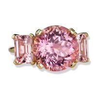 gemstone-ring-cirque-Jane-Taylor-The-Cannonball-Ring-three-stone-morganite-round-pink