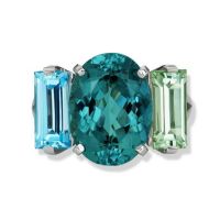 gemstone-ring-cirque-Jane-Taylor-The-Snake-Charmer-Ring-indicolite-tourmaline-oval-blue-topaz-green