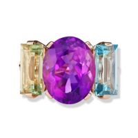 gemstone-ring-cirque-Jane-Taylor-The-Sword-Swallower-amethyst-oval-blue-topaz-and-green