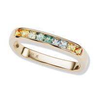 gemstone-ring-cirque-Jane-Taylor-square-ring-with-princess-cut-green-and-yellow-sapphires-yellow-gold