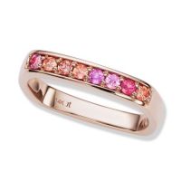 gemstone-ring-cirque-Jane-Taylor-square-ring-with-round-pink-and-orange-sapphires-rose-gold