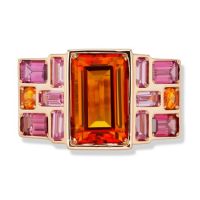 gemstone-ring-cirque-Jane-Taylor-the-puzzle-ring-citrine-pink-tourmaline-rose-gold