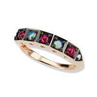 gemstone-ring-cirque-Jane-Taylor-vintage-inspired-band-rubies-opals-diamonds-rose-gold