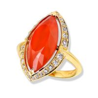 gemstone-ring-rosebud-Jane-Taylor-R917D-ring-carnelian-white-quartz-diamonds-yellow-gold
